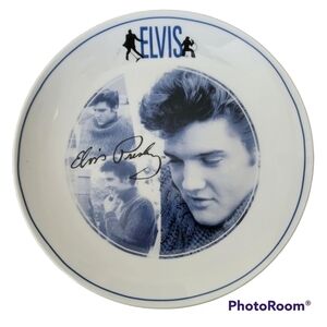 Elvis Presley Signature Product Collectable Plate